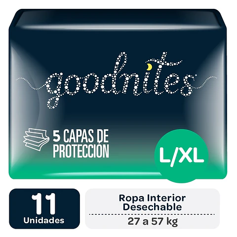 Pañal GodNites L/XL 11 Uni.