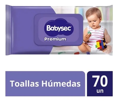 Toallitas Húmedas Babysec  70 Uni.
