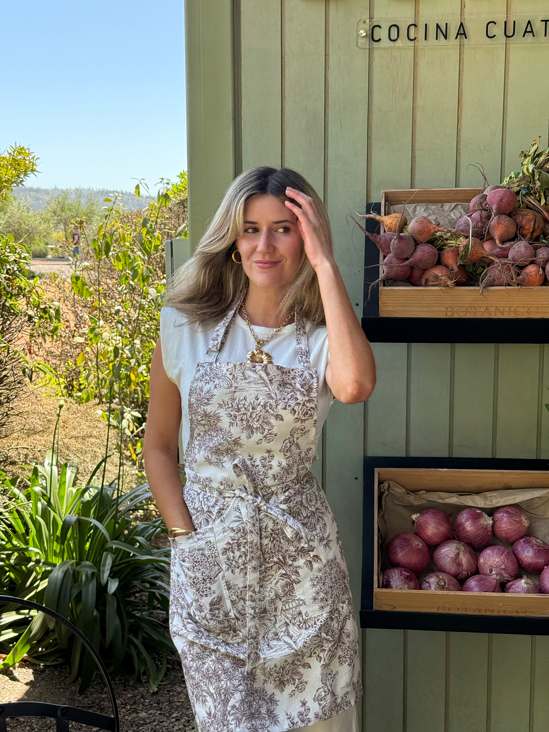 Pechera Classic Toile de Jouy Burdeo 1