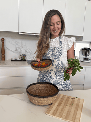 Pechera Classic Toile de Jouy Azul