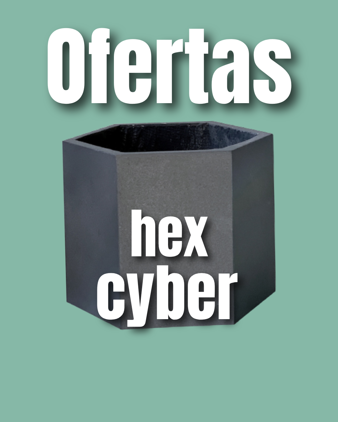 Maceta Hex 2
