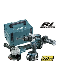 Kit Makita Minirebarbadora DGA504Z + Berbequim DHP481Z