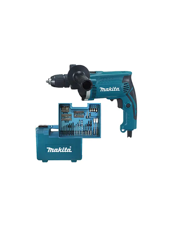 Berbequim com percussão Makita HP1631KX3