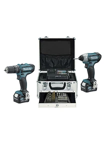 Kit Combo Berbequim HP331D + Aparafusadora de Impacto TD110D 10,8V 4,0Ah