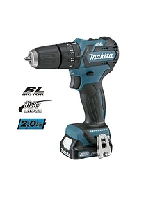 Berbequim com percussão a bateria 10,8V Makita HP332DSAE