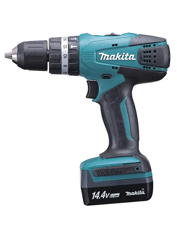 Berbequim percussão a bateria 14.4V Makita HP347DWE