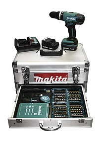 Berbequim percussão a bateria 14.4V Makita HP347DWEX1