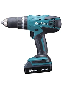 Berbequim com percussão a bateria 18V Makita HP457DWE