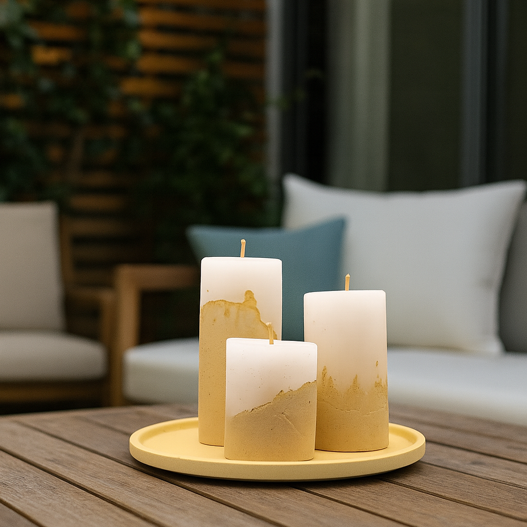 Set de velas 4,5 cms 3