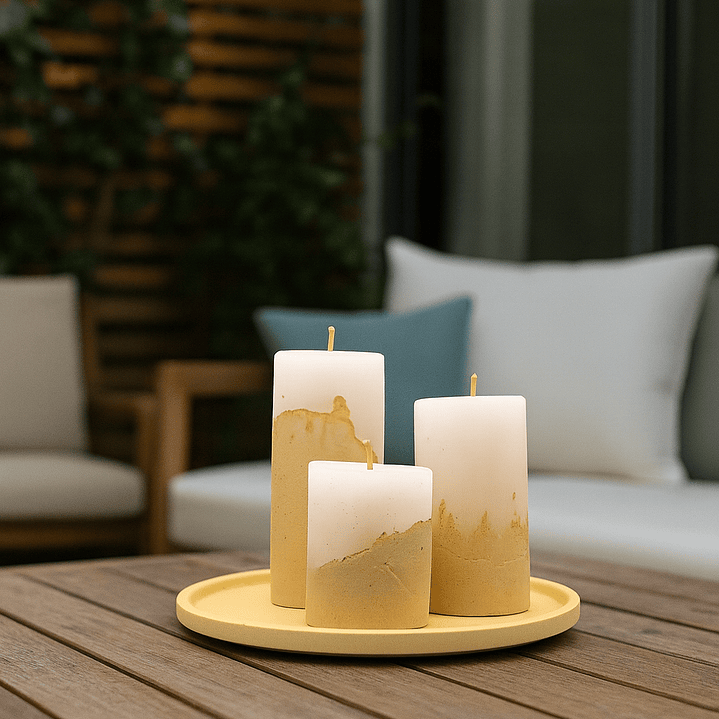 Set de velas 4,5 cms 3