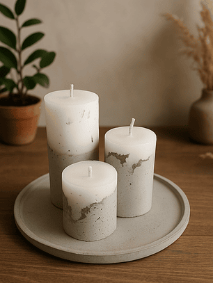 Set de velas 4,5 cms