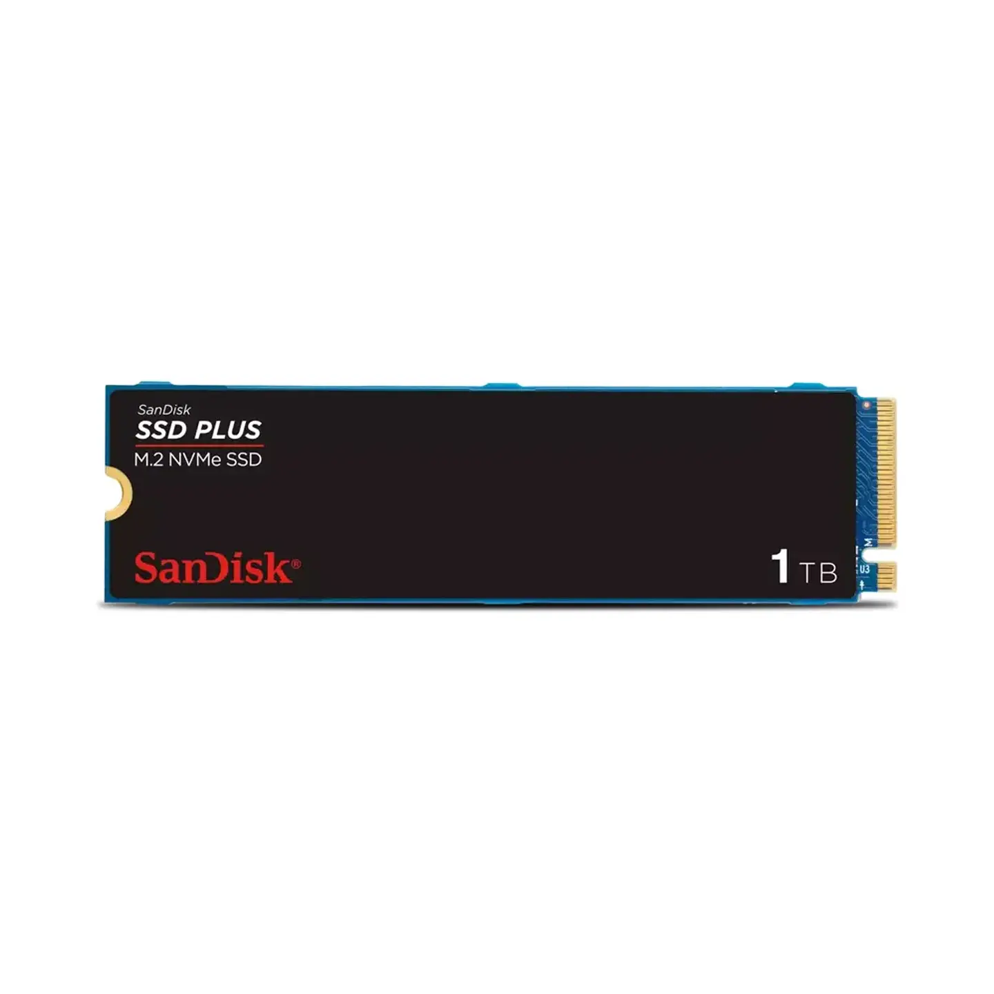 SSD Sandisk Plus 1TB, M.2 NVM, Leitura 3200MB/s, Gravação 2500mb/s 1