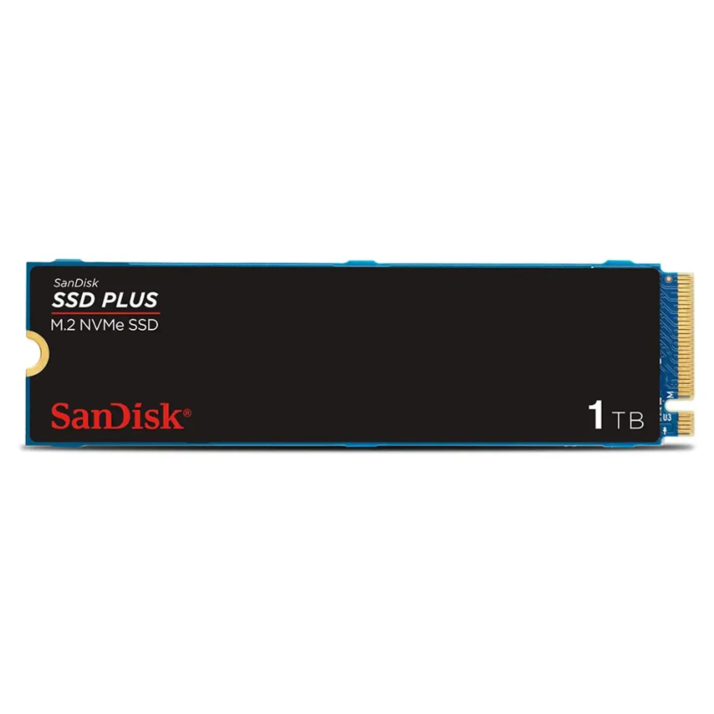 SSD Sandisk Plus 1TB, M.2 NVM, Leitura 3200MB/s, Gravação 2500mb/s 3