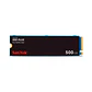SSD Sandisk Plus 500GB, M.2 NVM, Leitura 2400MB/s, Gravação 2400mb/s - Thumbnail 1