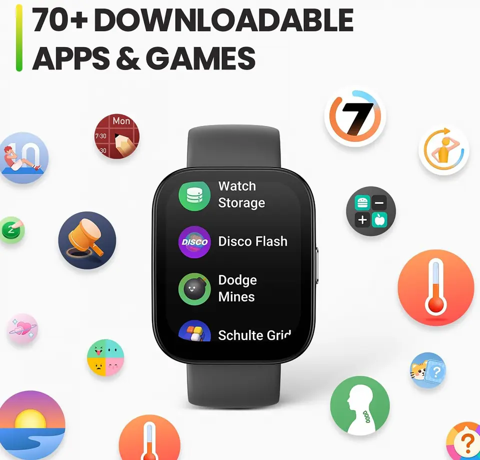 Relógio Smartwatch Amazfit Bip 5 - Preto 6