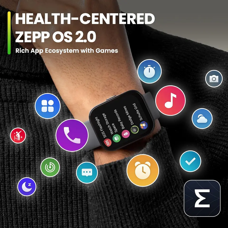 Relógio Smartwatch Amazfit Bip 5 - Preto 8