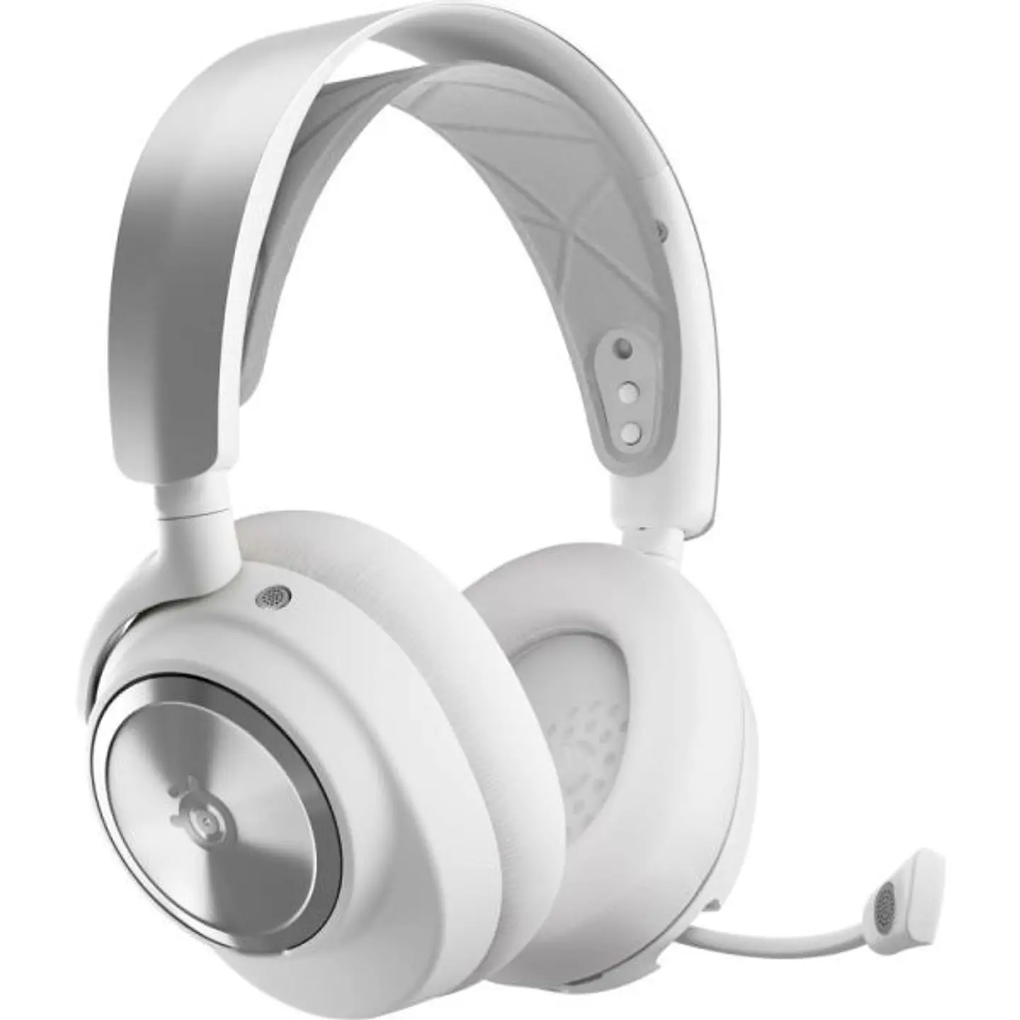 Headset Sem Fio Gamer SteelSeries Arctis Nova Pro 61526, Cancelamento de Ruído - White 1