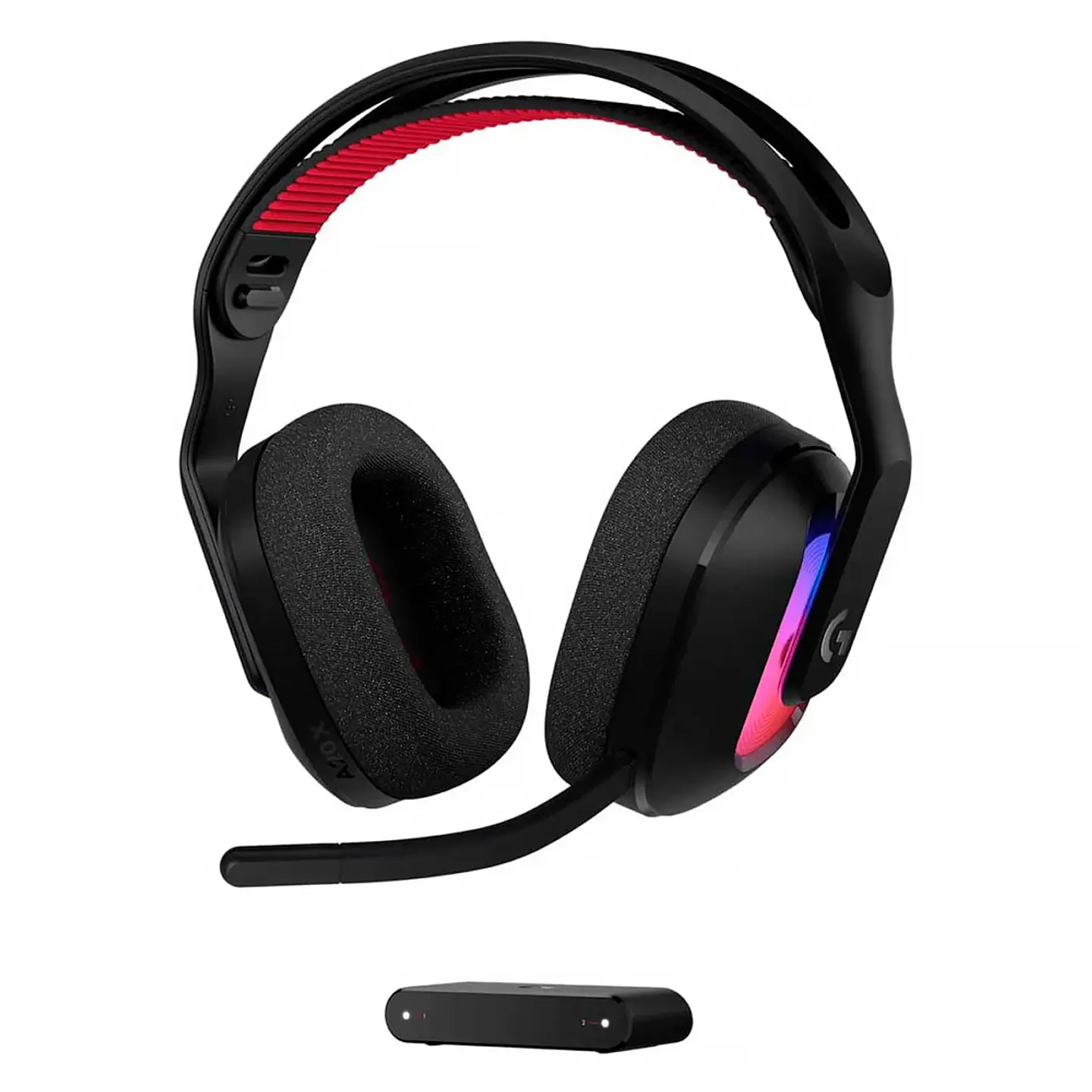 Headset Gamer Logitech Astro A20 X, Bluetooth, RGB PS5, Xbox, Switch e PC - Preto 2