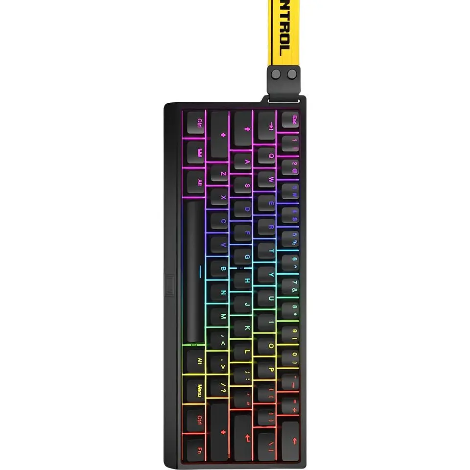 Teclado Magnético Wooting 60HE+ RGB 61 Teclas, Layout 60%, Cabo Removível - Preto 4