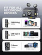 Microfone Hollyland Lark M2 Duo Combo USB-C, Lightning e Camera - Preto - Thumbnail 5