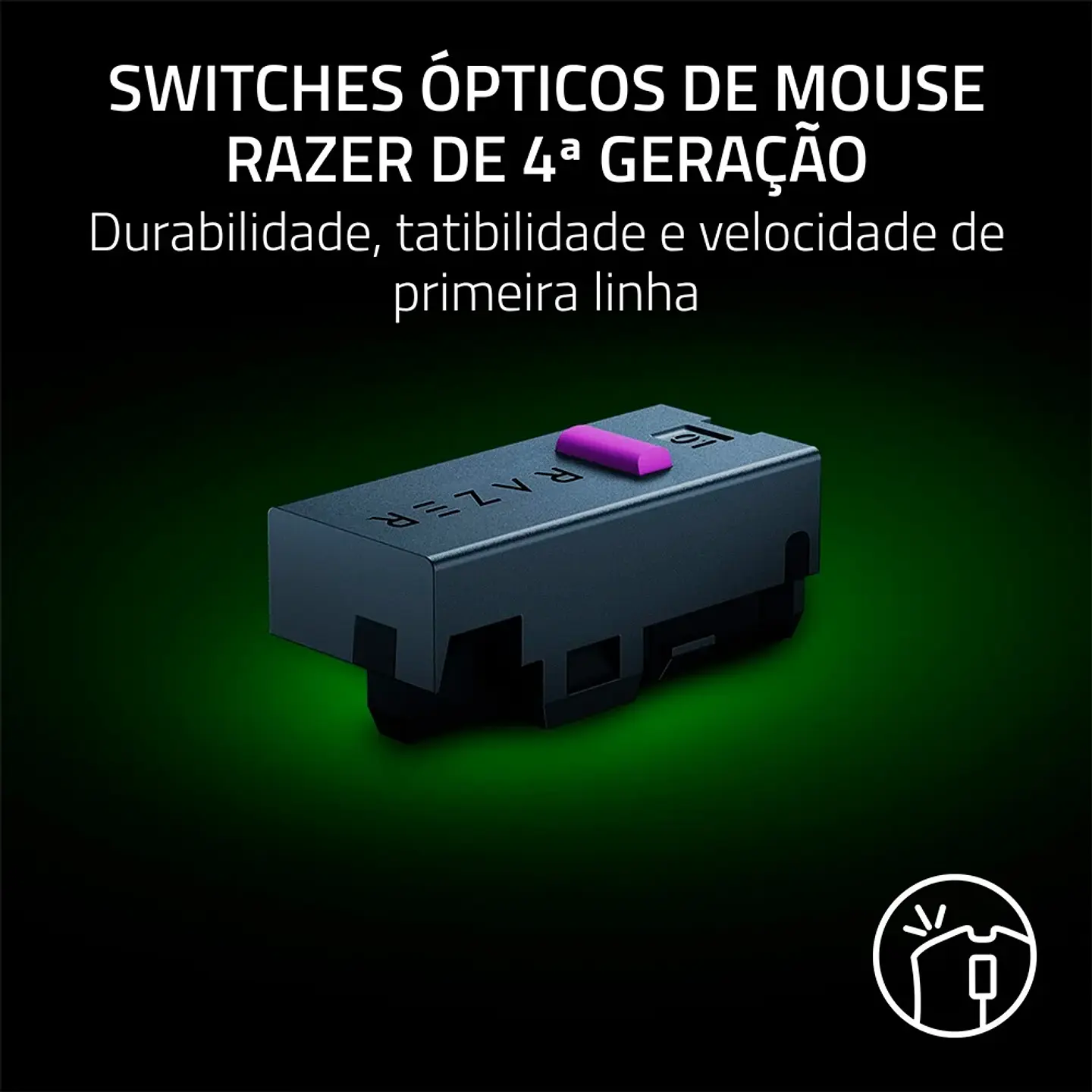 Mouse Razer Cobra HyperSpeed - 26000 DPI, RGB Chroma, Ultra-Leve - Preto 5