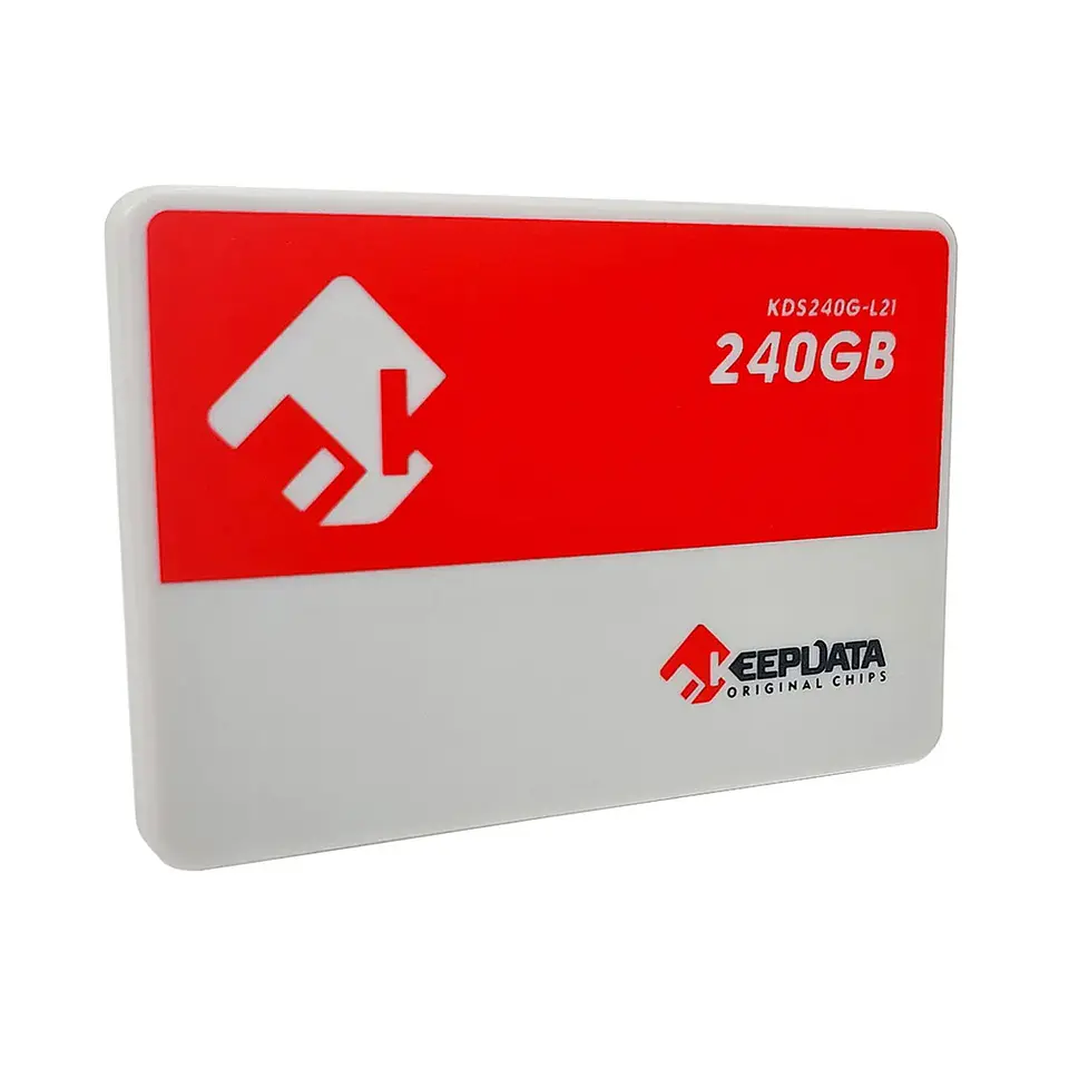 SSD Keepdata 240GB, KDS240G-L21, Leitura: 550MB/s, Gravação: 500MB/s - Prata/vermelho 2