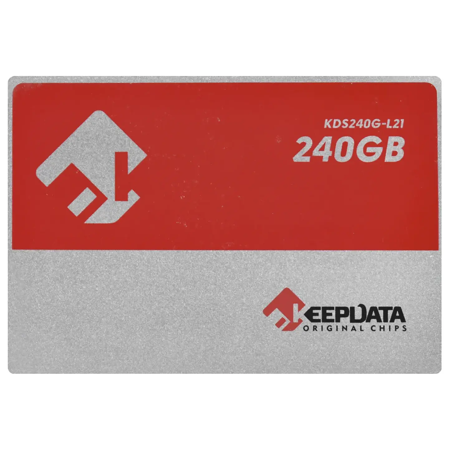 SSD Keepdata 240GB, KDS240G-L21, Leitura: 550MB/s, Gravação: 500MB/s - Prata/vermelho 3