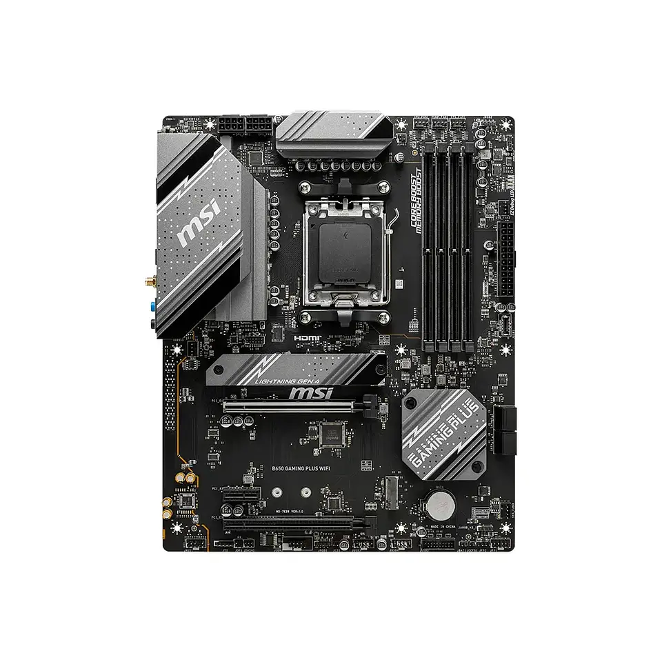 Placa Mãe MSI B650 GAMING PLUS WIFI, AMD, AM5, ATX, DDR5, Wi-Fi 2