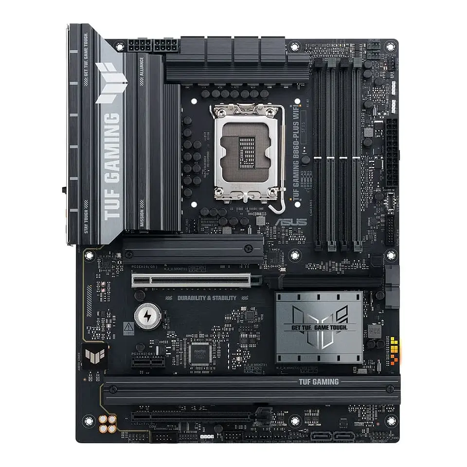 Placa Mãe Gigabyte ASUS TUF GAMING B860-PLUS WIFI, Intel LGA 1851, ATX, DDR5, Wi-fi, Bluetooth 2