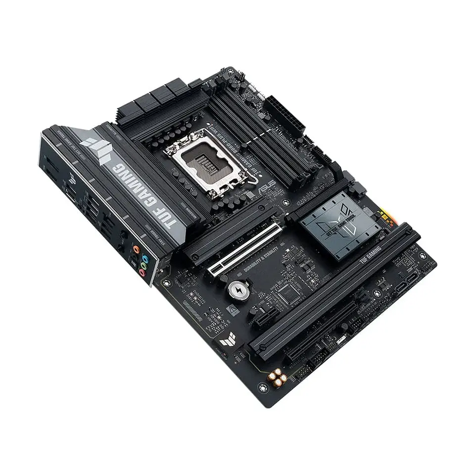 Placa Mãe Gigabyte ASUS TUF GAMING B860-PLUS WIFI, Intel LGA 1851, ATX, DDR5, Wi-fi, Bluetooth 3