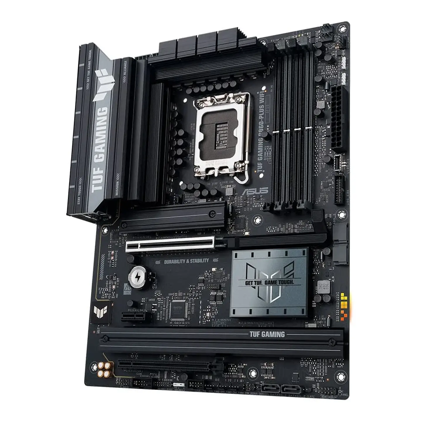 Placa Mãe Gigabyte ASUS TUF GAMING B860-PLUS WIFI, Intel LGA 1851, ATX, DDR5, Wi-fi, Bluetooth 5
