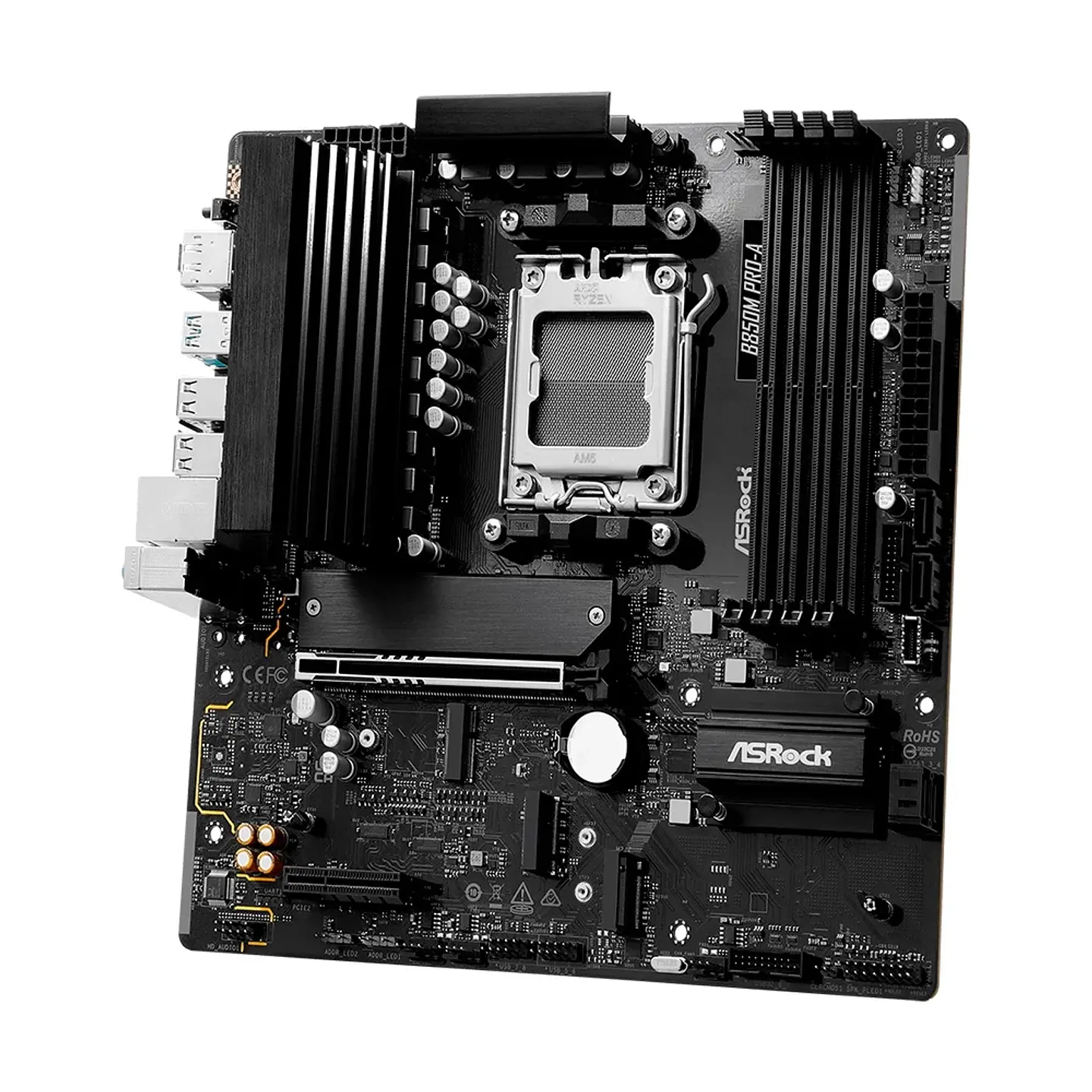 Placa Mãe ASRock B850M Pro-A AMD, Ryzen B850, mATX , DDR5 3