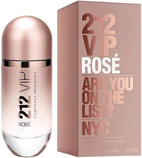 Perfume Carolina Herrera 212 Vip Rose - 80ML Feminino