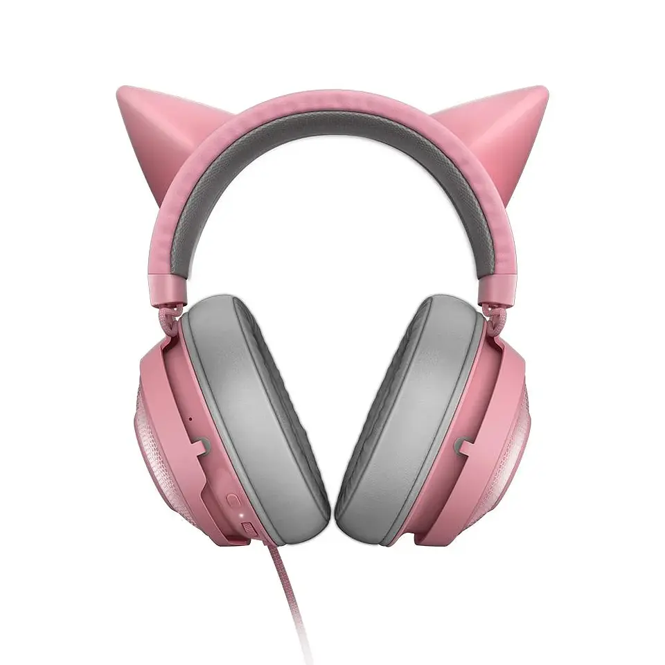 Headset Gamer Razer Kraken Kitty V2, Chroma RGB, 7.1, Driver 40mm, USB, Rosa - RZ0404730200 3