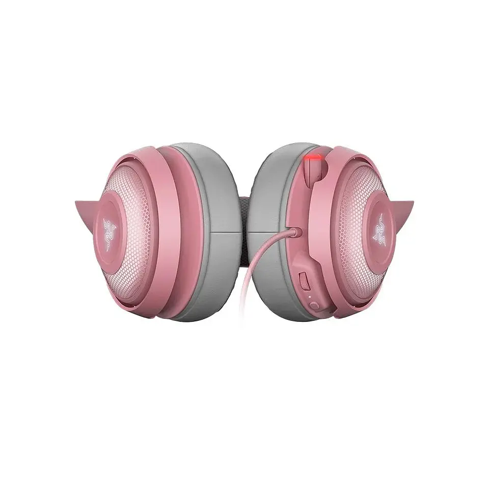 Headset Gamer Razer Kraken Kitty V2, Chroma RGB, 7.1, Driver 40mm, USB, Rosa - RZ0404730200 5