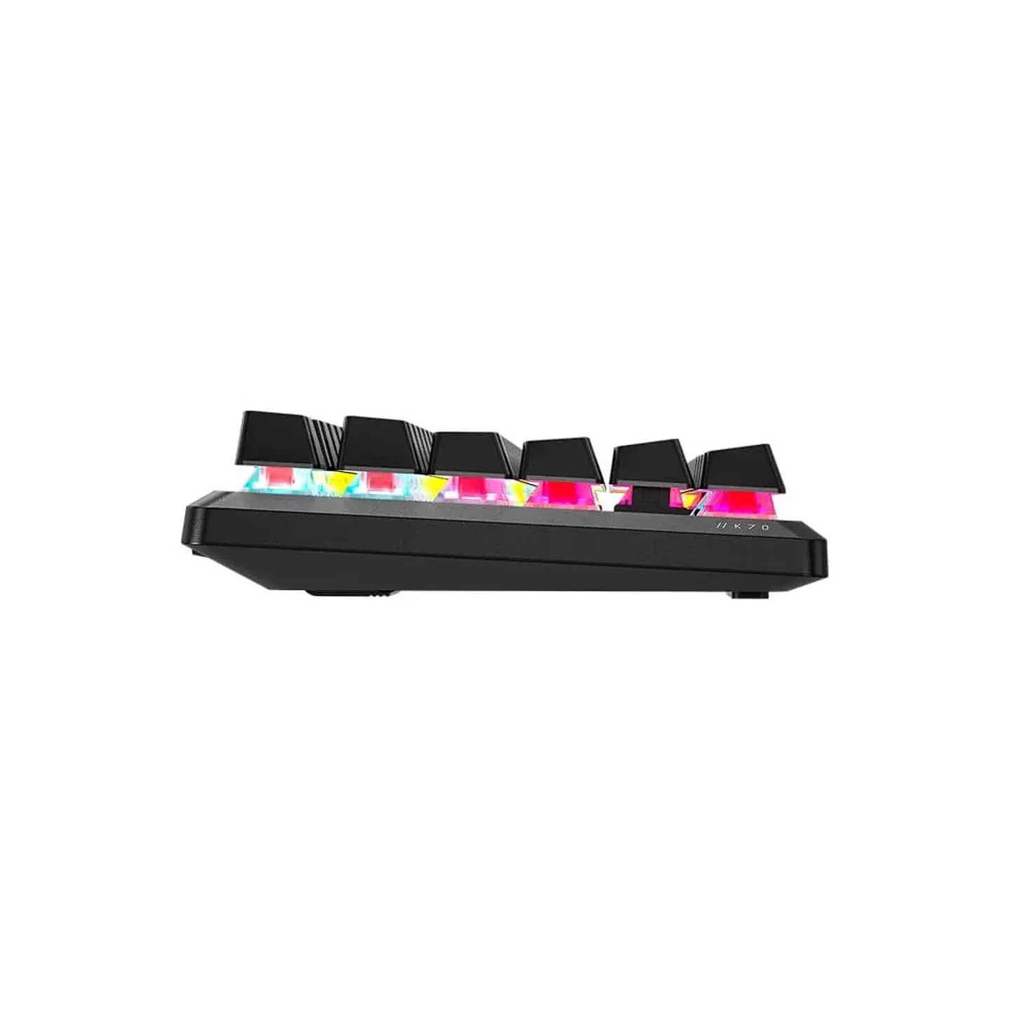 Teclado Mecânico Gamer Corsair K70 Core TKL Tenkeyless, RGB LED, Switch MLX Vermelho V2, Teclas ABS DS, Preto - CH-911911E-NA 5