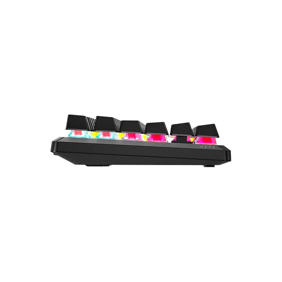 Teclado Mecânico Gamer Corsair K70 Core TKL Tenkeyless, RGB LED, Switch MLX Vermelho V2, Teclas ABS DS, Preto - CH-911911E-NA 5