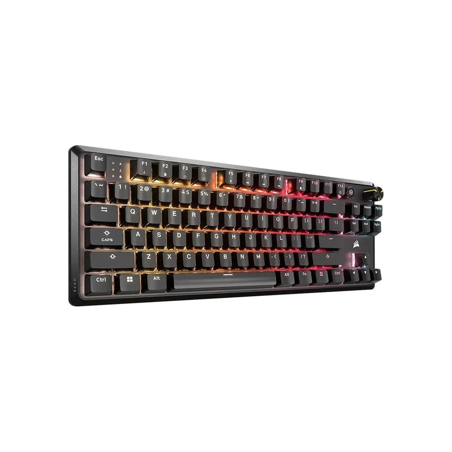 Teclado Mecânico Gamer Corsair K70 Core TKL Tenkeyless, RGB LED, Switch MLX Vermelho V2, Teclas ABS DS, Preto - CH-911911E-NA 2