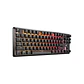 Teclado Mecânico Gamer Corsair K70 Core TKL Tenkeyless, RGB LED, Switch MLX Vermelho V2, Teclas ABS DS, Preto - CH-911911E-NA - Thumbnail 2