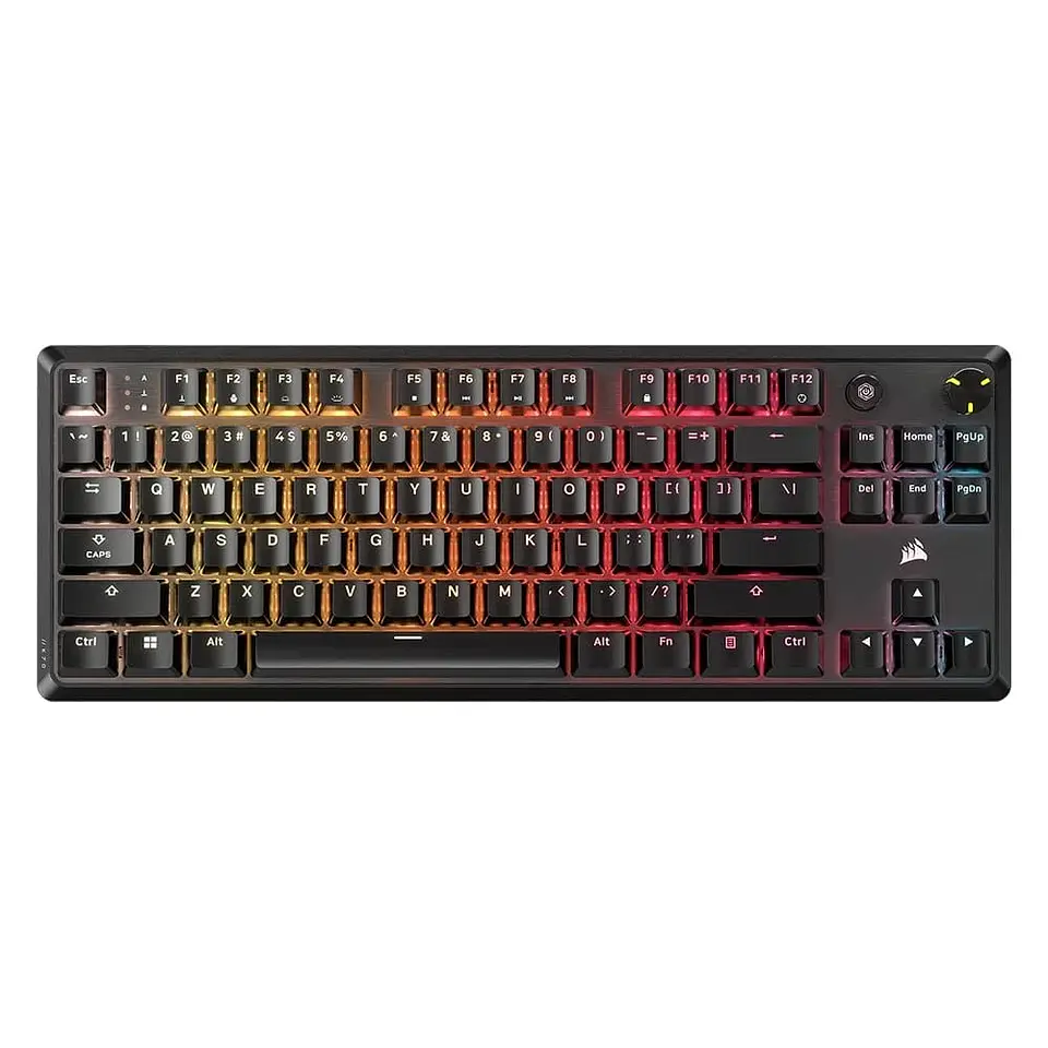 Teclado Mecânico Gamer Corsair K70 Core TKL Tenkeyless, RGB LED, Switch MLX Vermelho V2, Teclas ABS DS, Preto - CH-911911E-NA 1