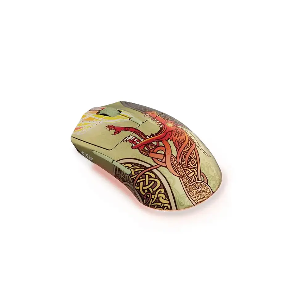 Mouse Steelseries CS2 Dragon Lore Edition – Counter-strike, Dual Wireless (2.4ghz + Bluetooth) 4