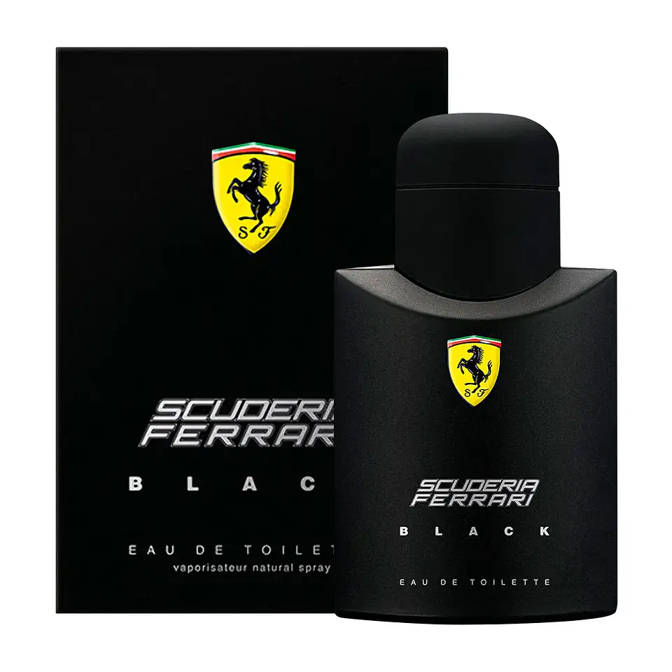 Perfume Ferrari Scuderia Black Edt 125 ml 1