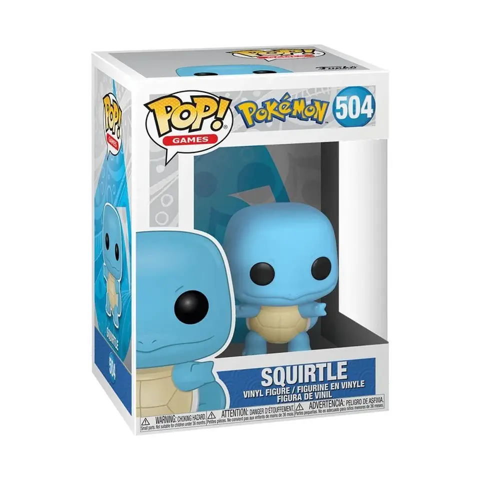 Boneco Funko Pop! Pokémon - Squirtle 504 3