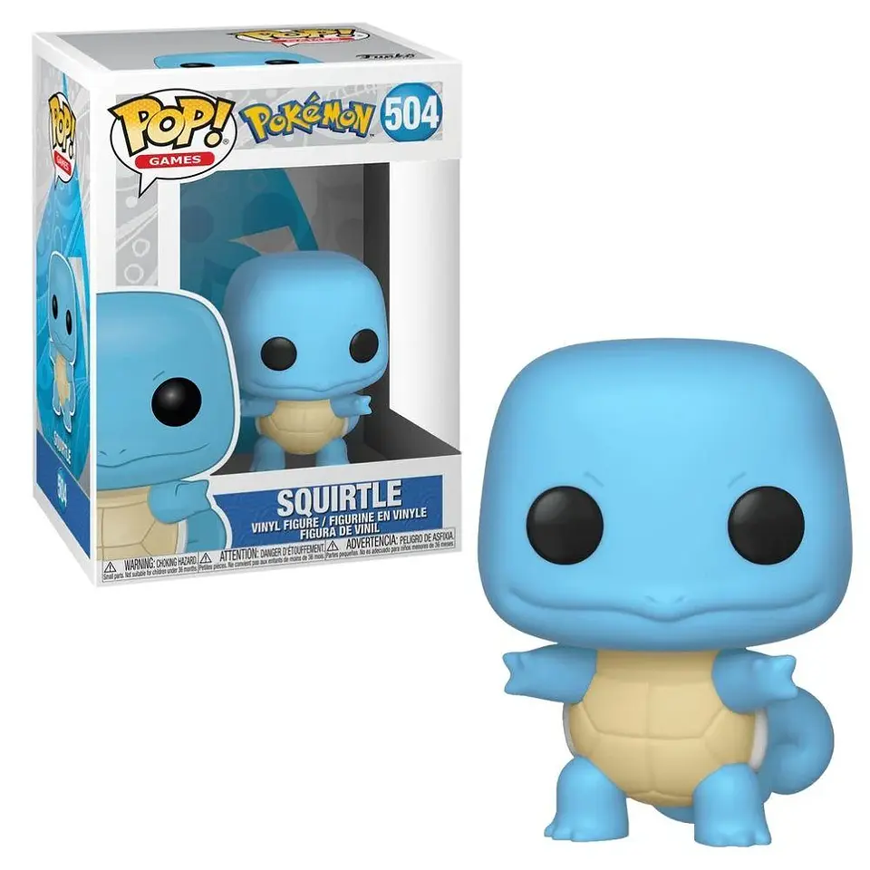 Boneco Funko Pop! Pokémon - Squirtle 504 2