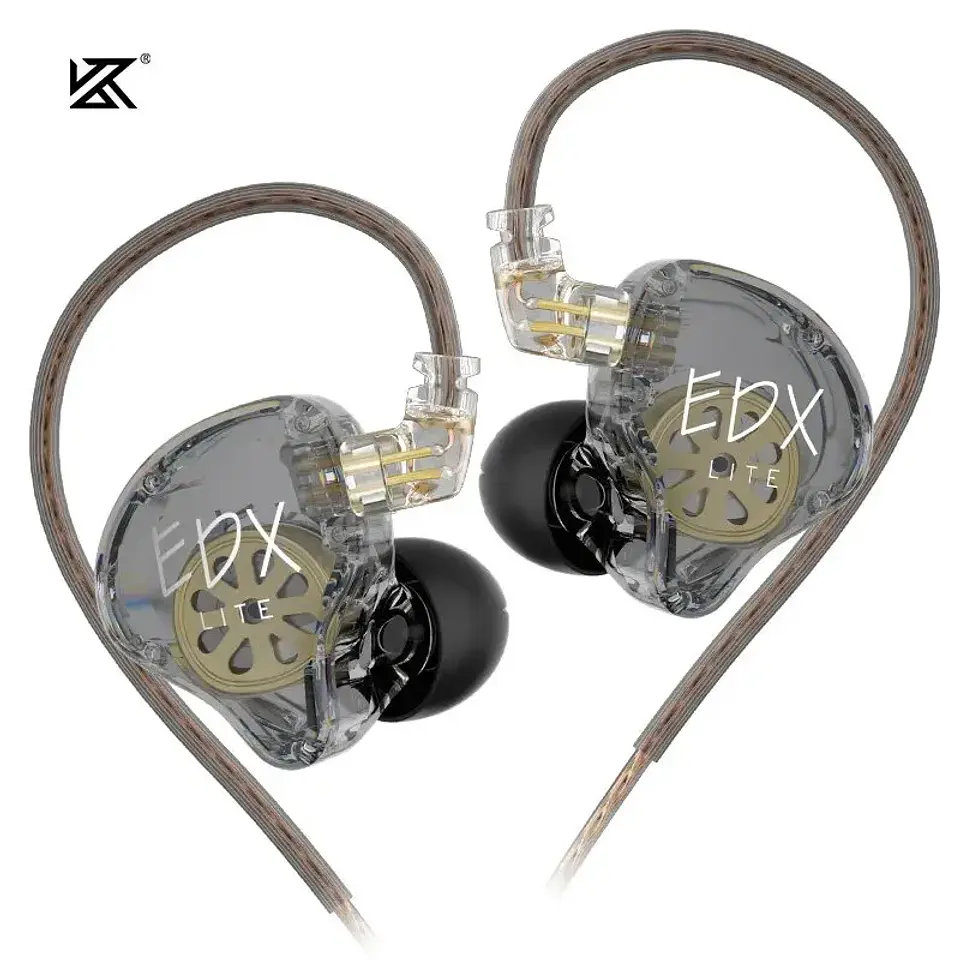KZ EDX Lite HIFI Bass Earphones Stereo Music Earbuds In Ear Monitor Stage Live Headphones Gaming Sports Headset 1