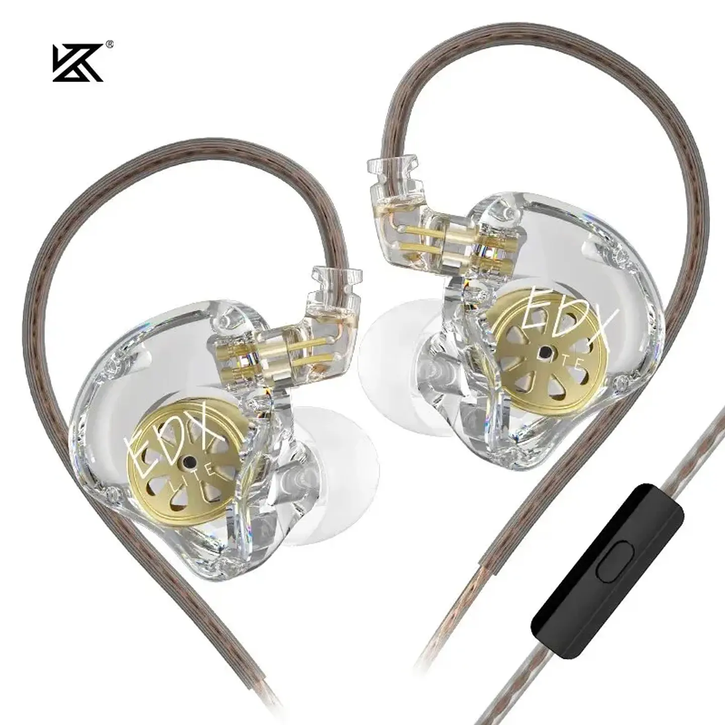 KZ EDX Lite HIFI Bass Earphones Stereo Music Earbuds In Ear Monitor Stage Live Headphones Gaming Sports Headset 4