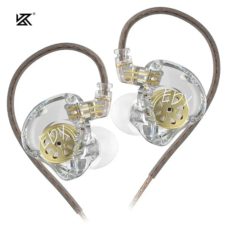 KZ EDX Lite HIFI Bass Earphones Stereo Music Earbuds In Ear Monitor Stage Live Headphones Gaming Sports Headset 2