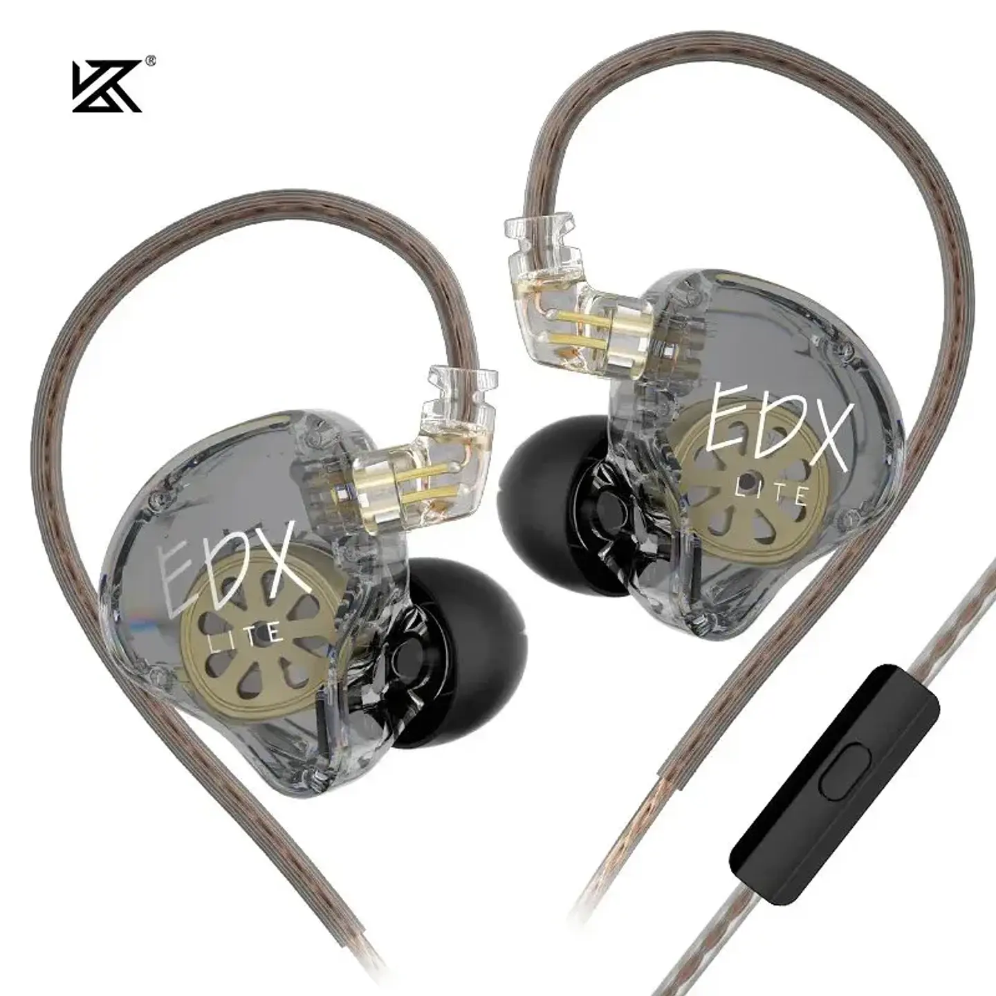 KZ EDX Lite HIFI Bass Earphones Stereo Music Earbuds In Ear Monitor Stage Live Headphones Gaming Sports Headset 3