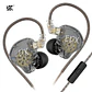 KZ EDX Lite HIFI Bass Earphones Stereo Music Earbuds In Ear Monitor Stage Live Headphones Gaming Sports Headset - Thumbnail 3