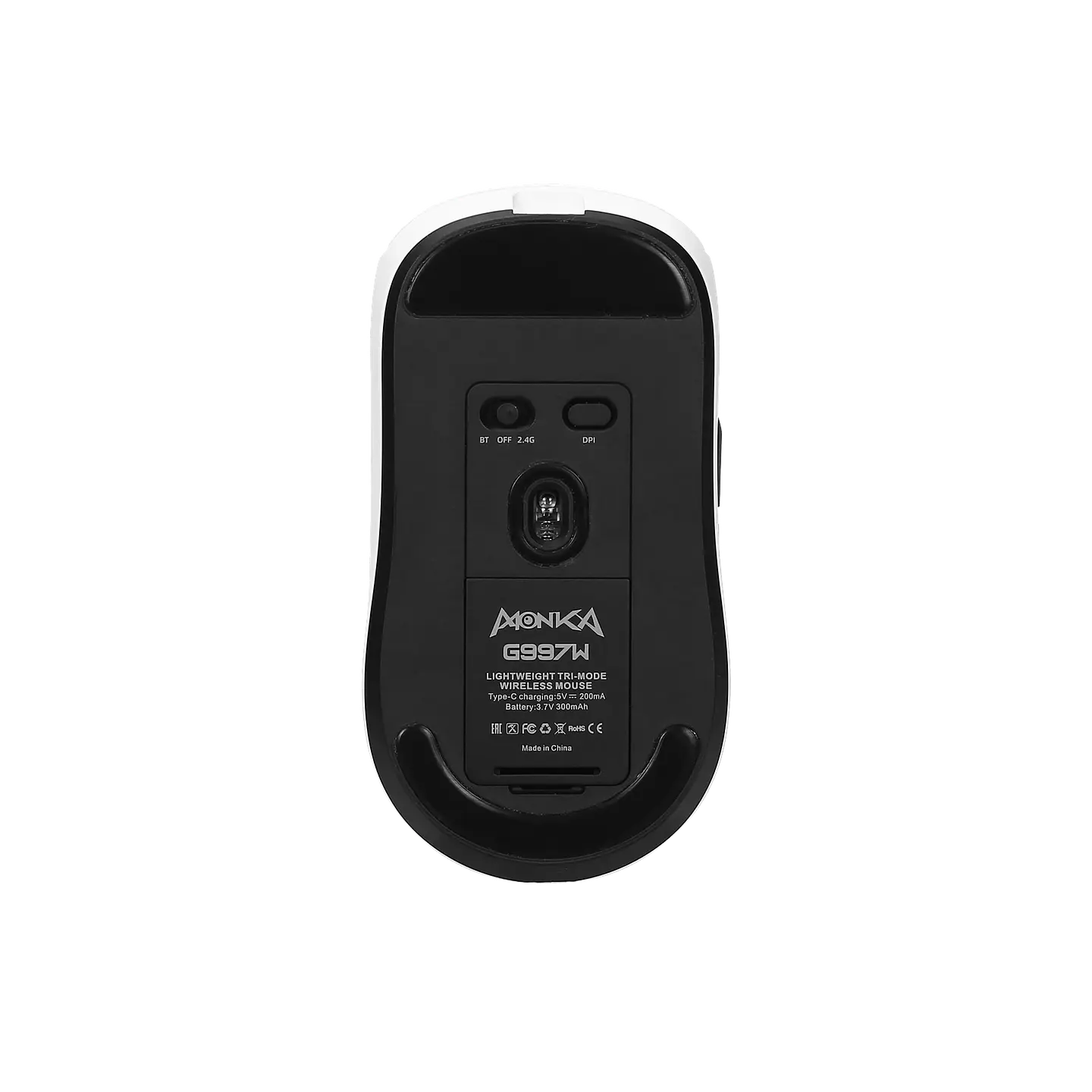 Mouse Monka Prime G997W Wireless - White 6